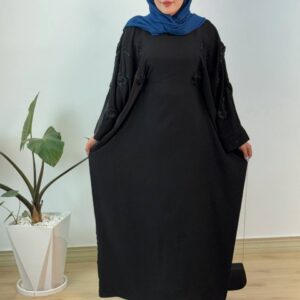 مانتو عبایی دست دوزی فرشته1037
