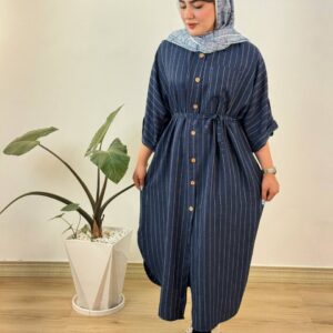 مانتو دیپلمات دکمه ای1041