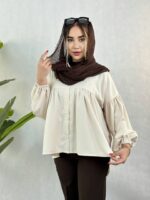شومیز جلو چین 736 - Image 3