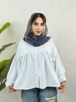 شومیز جلو چین 736 - Image 8