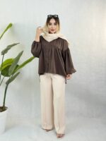 شومیز جلو چین 736 - Image 2