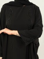 مانتو عبایی سنگ دوزی برگ 905 - Image 3
