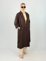مانتو بلند کمربندی - Image 11
