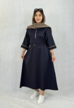 کفتان بلند نیم زیپ کد ۷۴۵ - Image 5