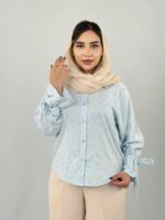 شومیز اکلیلی پاپیونی - Image 2