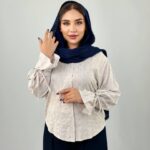 شومیز اکلیلی پاپیونی