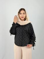 شومیز اکلیلی پاپیونی - Image 6