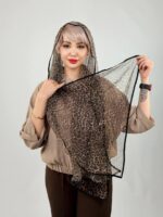 شال توری پلنگی - Image 4