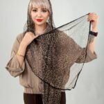 شال توری پلنگی