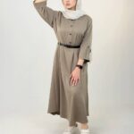 کفتان بلند کمربندی