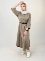 کفتان بلند کمربندی